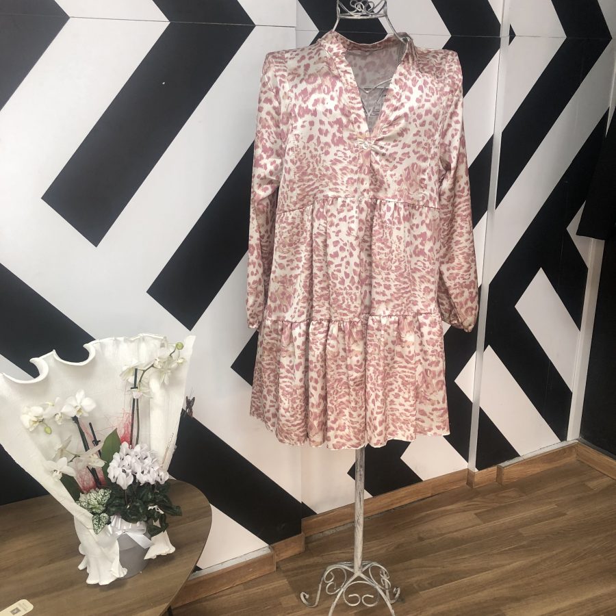 Vestido Ibiza Rosa Palo